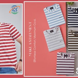 Home Cotton Lycra Autostripe